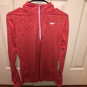 Bright Orange Nike Half Zip✨